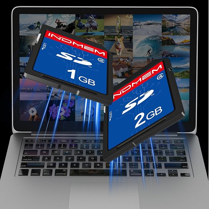 SD Card 1GB + 2GB, Class 4 Flash Memory Card 2G SLC Standard Secure Digital - Image 4