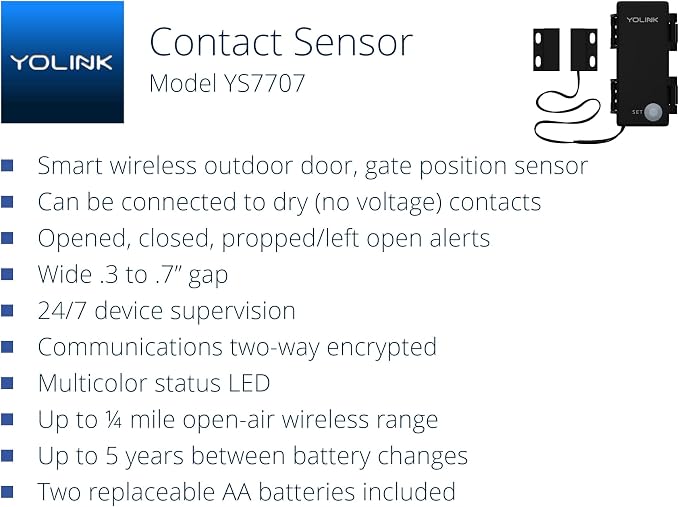 YoLink LoRa Smart Outdoor Contact Sensor & SpeakerHub Starter Kit: SpeakerHub - Image 3