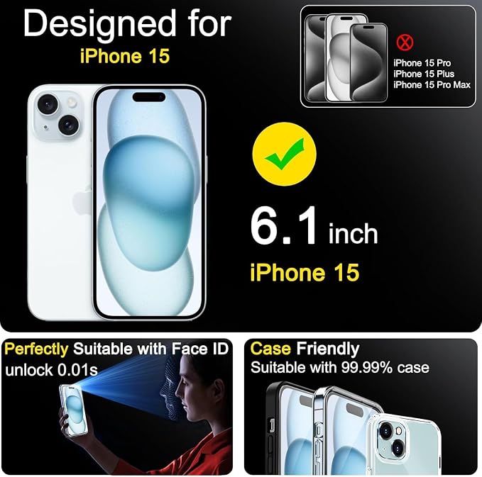 Ferilinso 3 Pack Screen Protector - Image 2