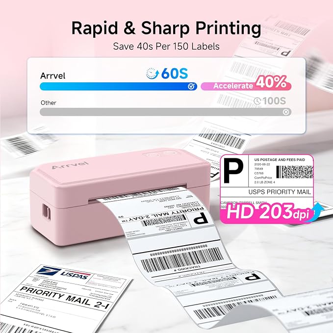 Bluetooth Thermal Label Printer - Image 3