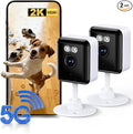 Gianteye 2K Indoor Security Camera, Dual-Band 2.4/5GHz WiFi Pet & Baby Monitor by STARTWITHGianteye