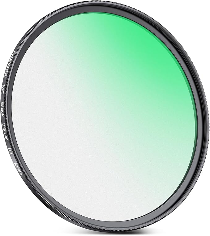 NEEWER 82mm Black Diffusion 1/8 Filter - Image 9