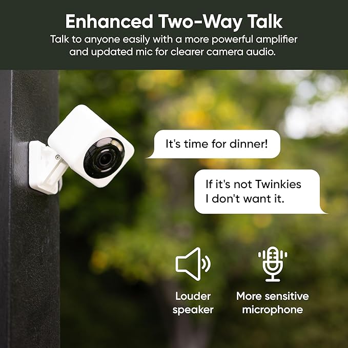 WYZE Cam v4, 2.5K QHD WiFi Indoor/Outdoor Smart Home Security Camera, Pet/Baby - Image 6