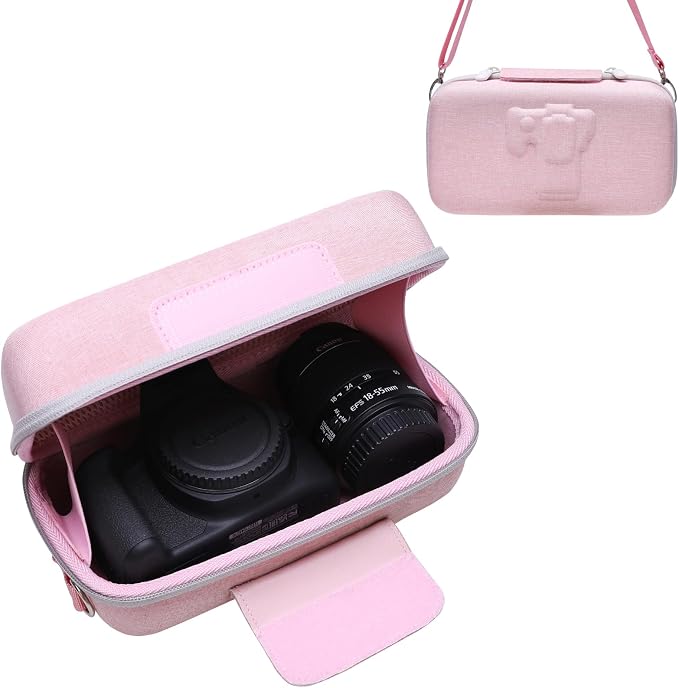 LTGEM Camera Case for Canon EOS Rebel T7 / R50 / R100 / R50 V / T6 / R8 / R10 / by LTGEM