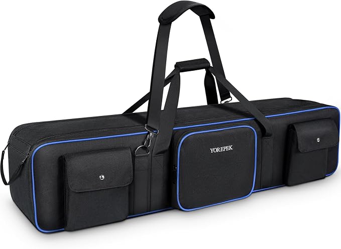 YOREPEK Tripod Carrying Case Bag 50.5", Resistant Light Stand Bag by YOREPEK