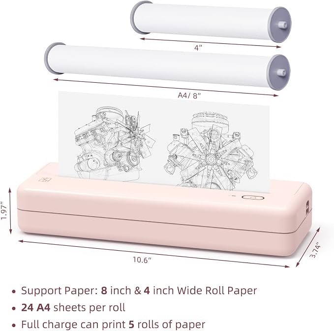 HPRT Wireless Portable Printer - Image 3