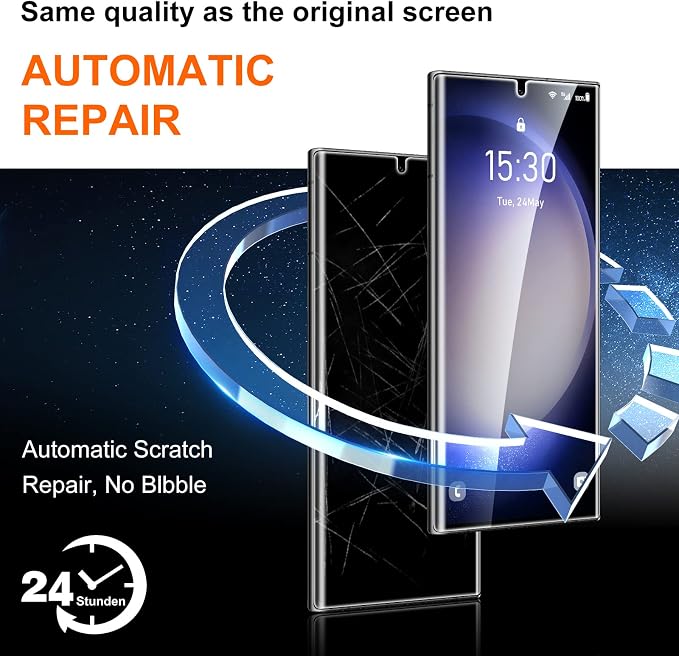 UniqueMe Compatible for Samsung Galaxy S23 Ultra 6.8 inch Screen Protector - Image 4