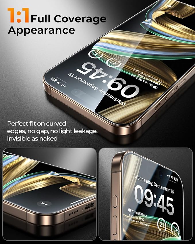MRGLAS 4-Pack Privacy Screen Protector - Image 6