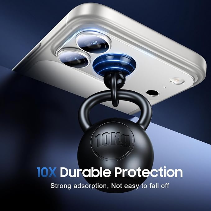 UniqueMe for 3 Pack iPhone 17 Pro Max Camera Lens Protector - Image 2