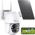 Solar Security Cameras Wireless Outdoor 2K, Self Charged WiFi Cameras by CAMSTRO