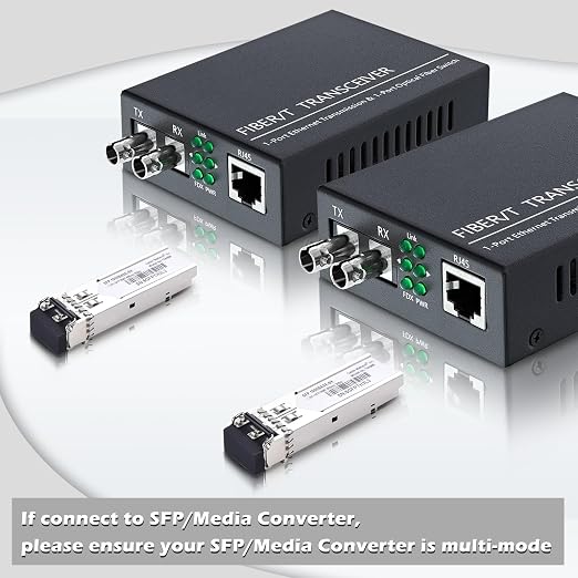 330ft / 100m Outdoor Armored OD-5mm OM1 LC to ST Fiber Cable, LC-ST Fiber Optic - Image 4