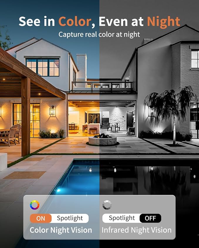 2K Cameras for Home Security, 5G & 2.4G WiFi Security Camera Indoor Outdoor for - Image 3