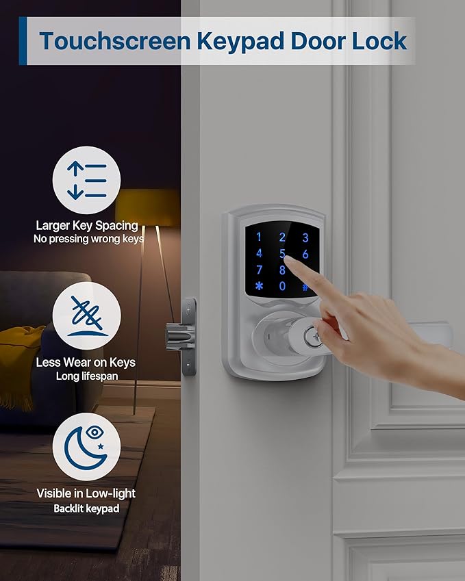 HIDALIFE Keyless Entry Door Lock - Image 3