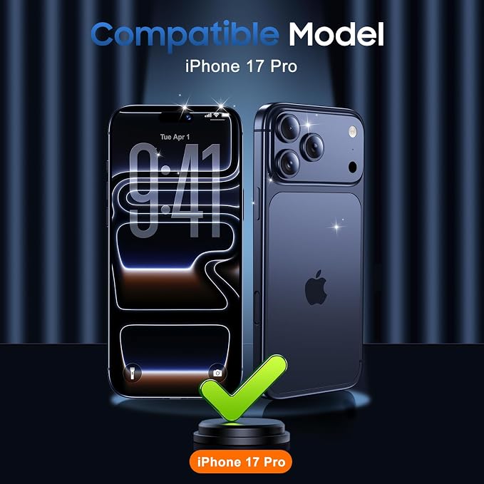 UniqueMe Compatible for 3 Pack iPhone 17 Pro Camera Lens Protector - Image 7