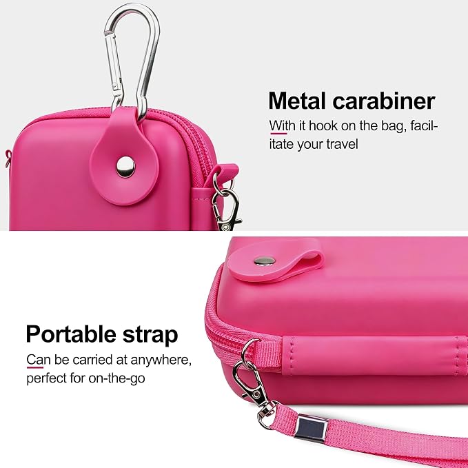 Lacdo Camera Carrying Case for Canon PowerShot ELPH 360/200/185/180/190/350 - Image 7