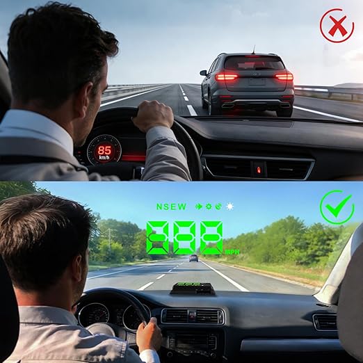 Heads up Display for Cars, Car HUD, Head up Display for Car, Car Speedometer - Image 4
