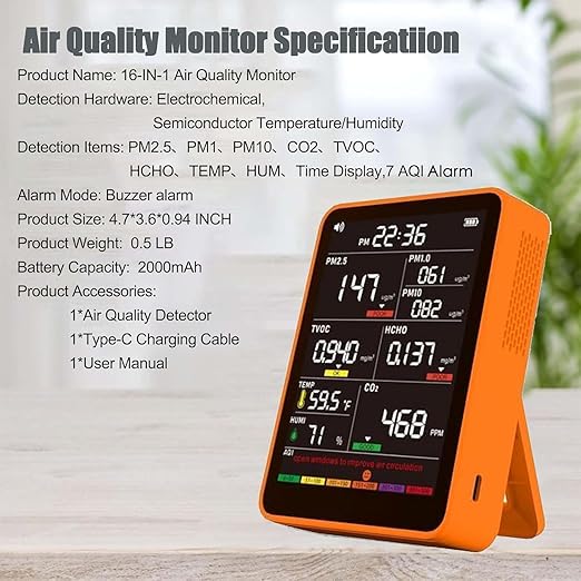 Professional Indoor Air Quality Monitor - Image 6