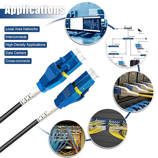 10-Pack - 3m Uniboot LC to LC Armored Fiber Patch Cable, Singlemode 9/125um - Image 6