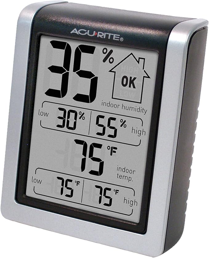 AcuRite Digital Indoor Thermometer and Hygrometer - Image 6