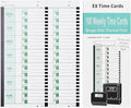600 E8 Weekly Thermal Time Cards by Unknown