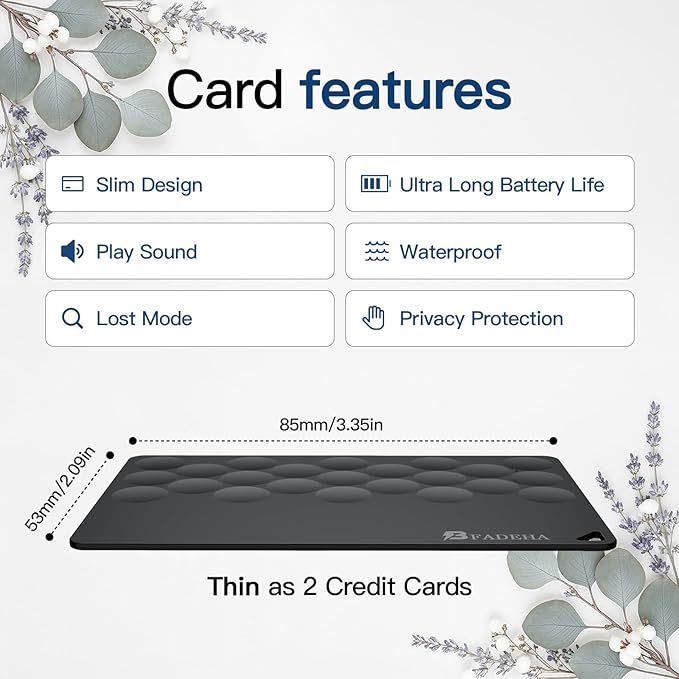 2026 Apple MFi Certified Wallet Tracker Smart Card - Image 6