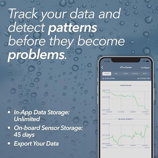 SensorPush HT.w Smart Temperature Sensor & Humidity Sensor - Image 6