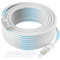 Cat 6 Ethernet Cable 50 FT, Long High Speed Cat6 Internet Cable, Standard RJ45 by Kxable