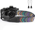 Camera Strap, Jacquard Weave 2" Shoulder Neck Straps by Dulphee