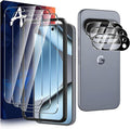 3 Pack for Google Pixel 10 Pro Screen Protector + Pixel 10 Pro Camera Lens by Anoowkoa