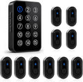 Wireless Emergency Call Button System - 500 Ft Range Caregiver Pager by SANJIEGuardSecurity