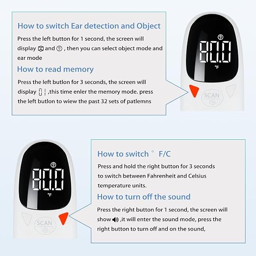 Cat and Dog Ear Temperature Monitor, Pet Only Thermometer, Dogs or Cats Ear - Image 5