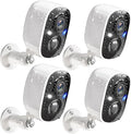 GMK Security Cameras Wireless Outdoor 4 Pack, 2K Battery Powered Cameras by GMK