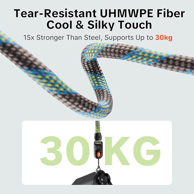 PGYTECH Camera Shoulder Strap Slim Outdoor Style, Adjustable 32.2-53.5in Quick - Image 7