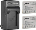 Kastar 2-Pack Battery and AC Wall Charger Replacement by Kastar