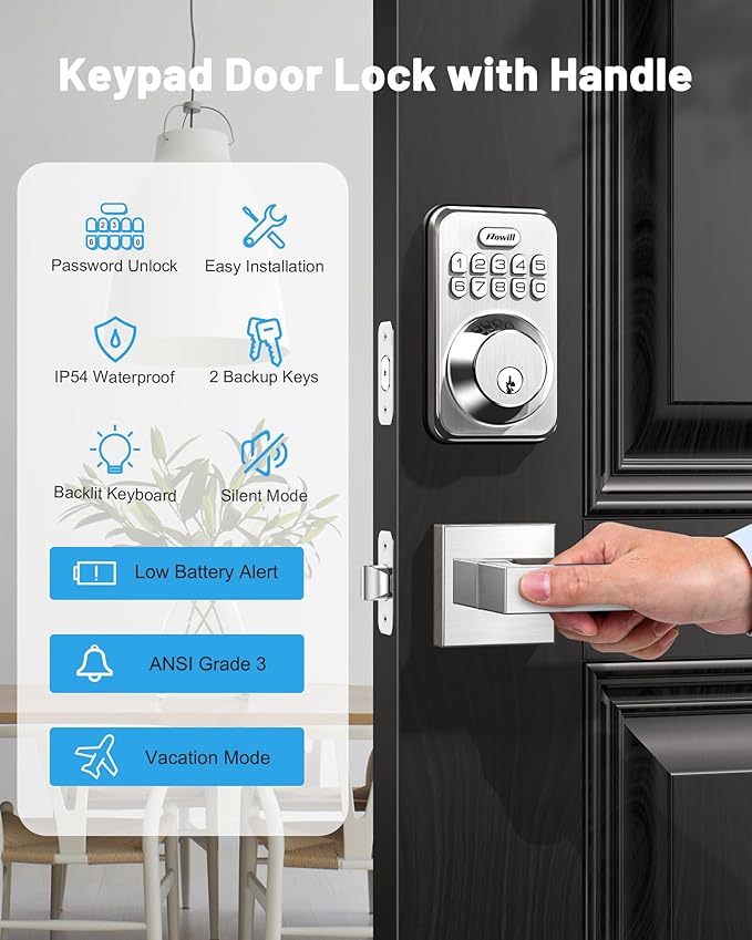 Zowill Keyless Entry Door Lock - Image 5