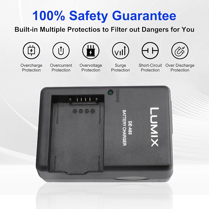 DSLR Camera Charger DE-A83 DE-A83BA Compatible - Image 5