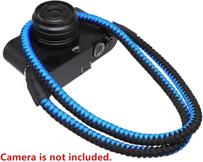 Paracord Woven Camera Neck Shoulder Strap Belt Hand Compatible - Image 4