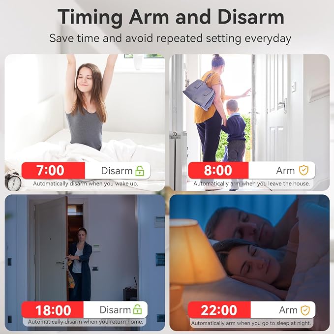 CPVAN WiFi Motion Sensor Alarm, 125dB Smart PIR Motion Detector - Image 8