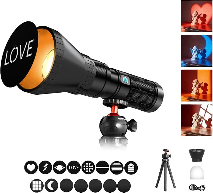 NiceVeedi 4-Color Handheld Photography Lighting Kit by NiceVeediOfficial