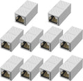 Jadaol UL Listed Shielded RJ45 Coupler, 10Gbps Gold-Plated Contacts Aluminum by Jadaol