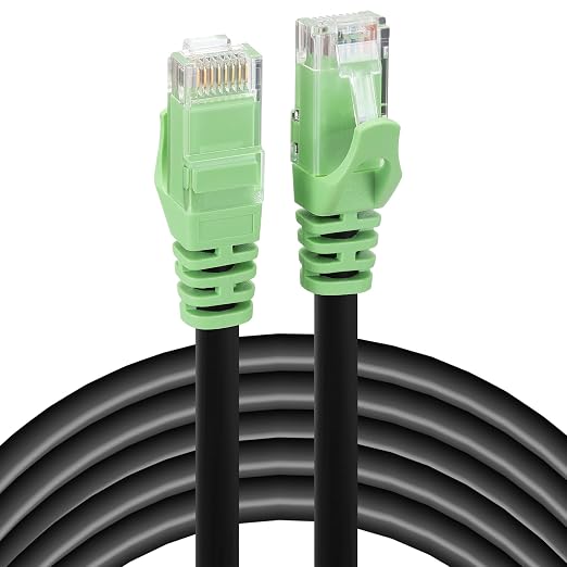 Rapink Cat6 Outdoor Ethernet Cable 50 ft, Ethernet Cable UV Resistant, Cat6 by Rapink