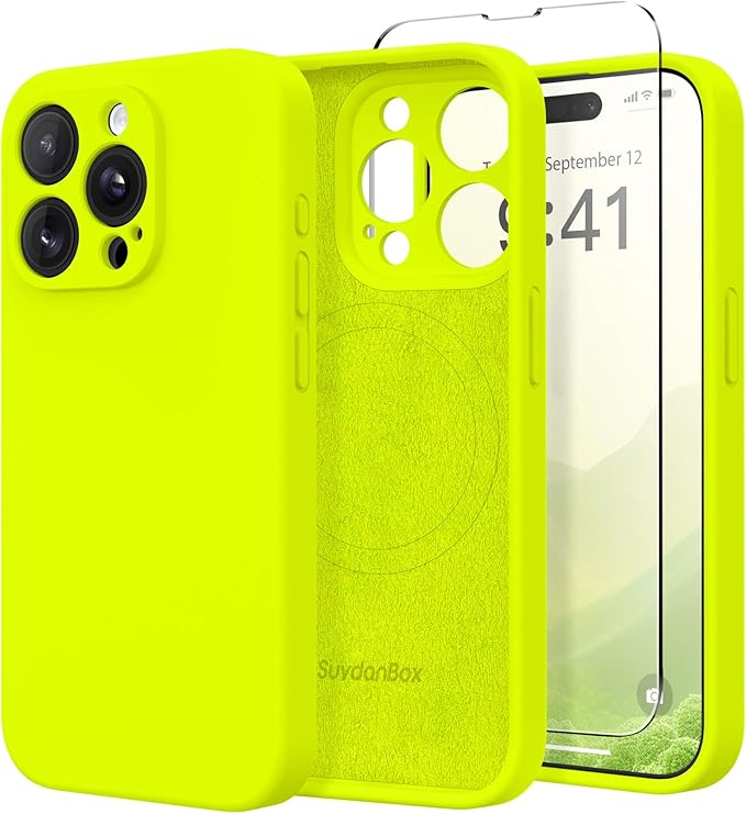 Magnetic for iPhone 15 Pro Case, Compatible by SUYDANBOX