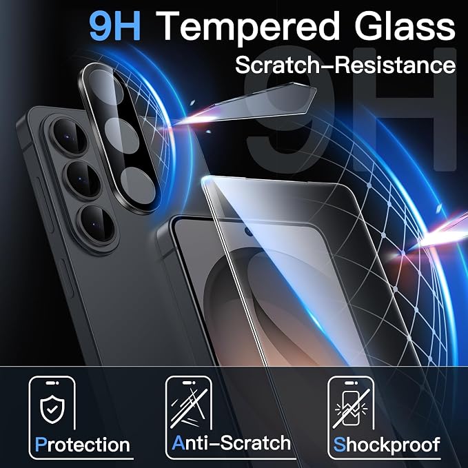 JETech Screen Protector for Samsung Galaxy S26 Plus - Image 4