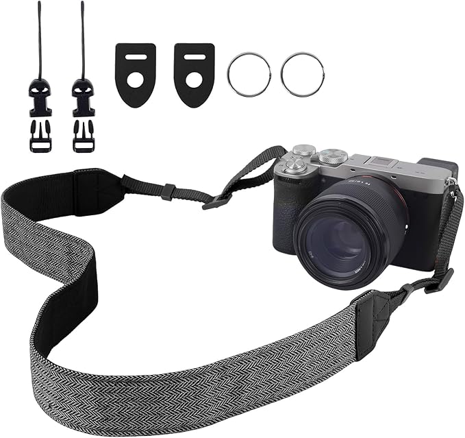 Camera Strap, Premuim Cotton Neck Shoulder Strap, Adjustable Neck Belt by Unknown