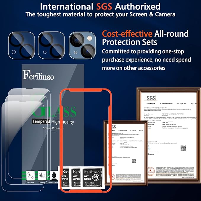 Ferilinso 3 Pack Screen Protector - Image 3