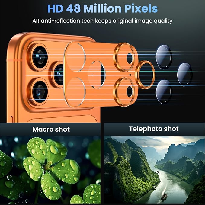 Uyiton Compatible with iPhone 17 Pro Camera Lens Protector - Image 3
