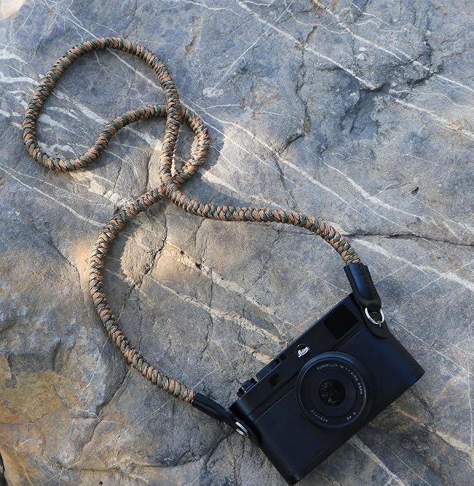 Paracord Camera Strap Long Camera Neck Shoulder Strap - Image 2