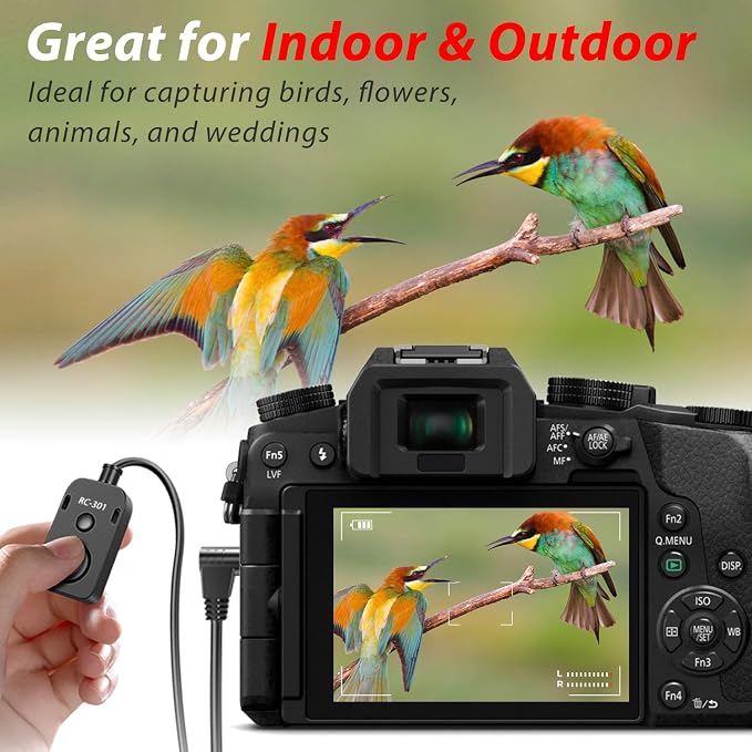 for Nikon Cable Release D750 D7200 Z6 Z7 Z7II Remote Camera Small Shutter - Image 8