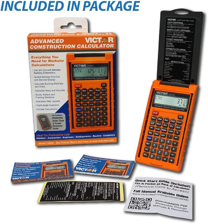 Victor C6000 Advanced Construction Calculator - Image 10