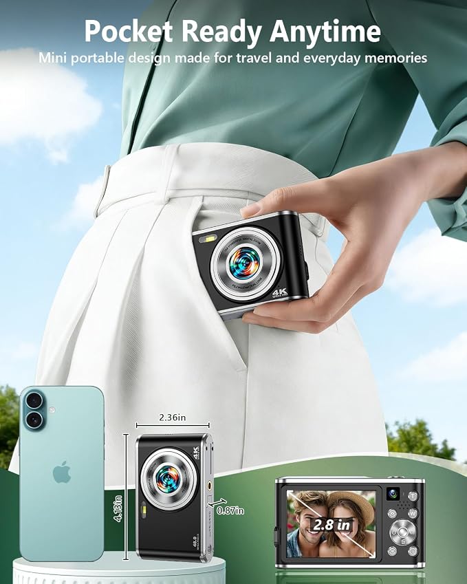 2026 Upgraded 4K Digital Camera - Image 8